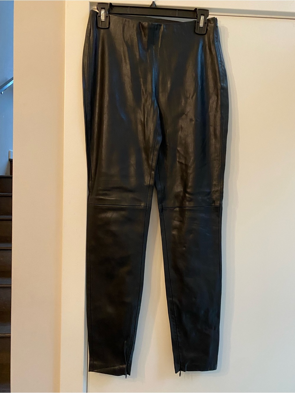 Women’s Black Faux Leather Pants